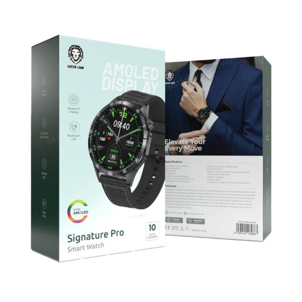 SMART WATCH SIGNATURA PRO GREEN LION